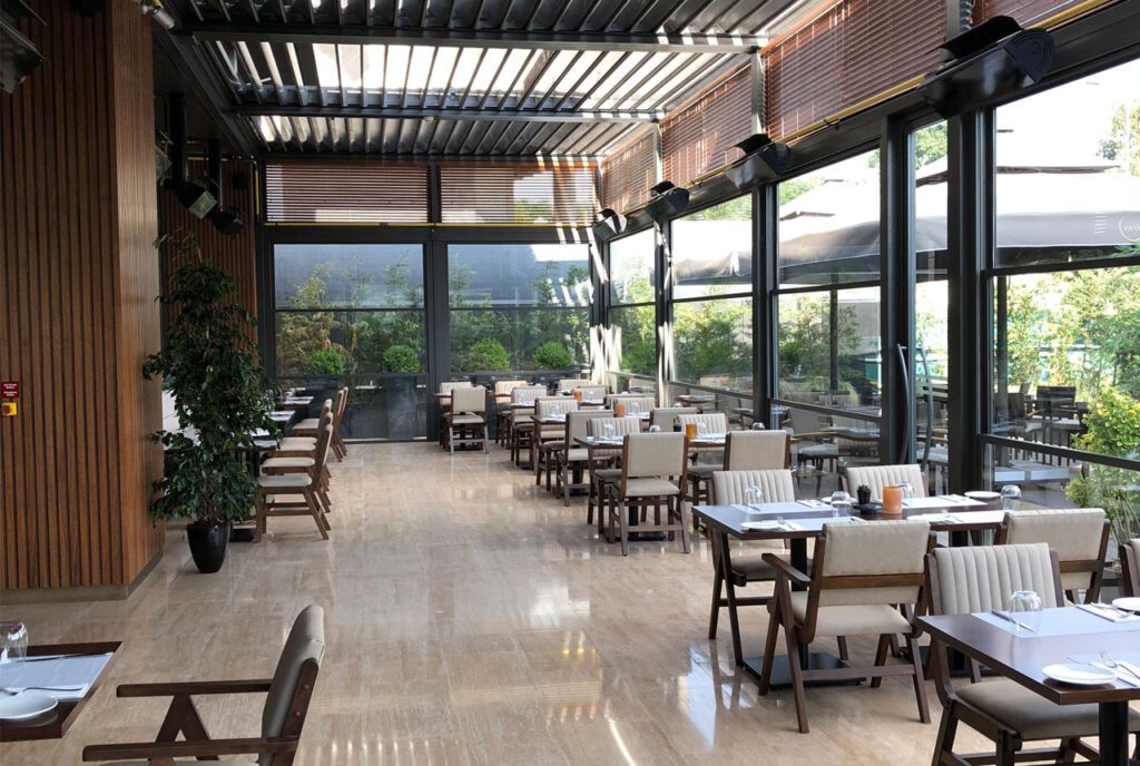 The Maslak Hilton Hotel Skylounge Bioclimatic Pergola (11)